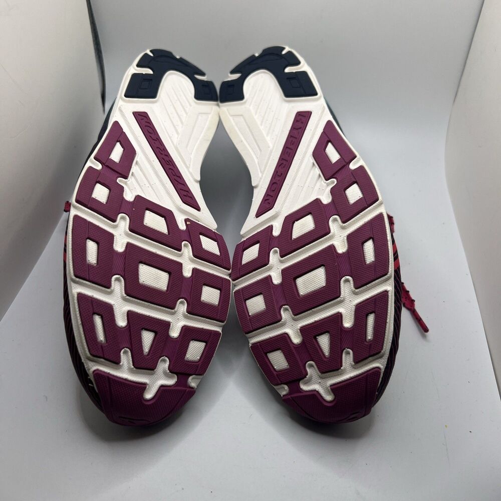 Brooks Women's Running Shoes in Maroon, Pink & Teal - Picture 7 of 10